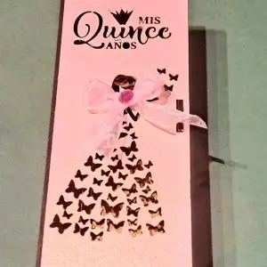 caja de madera de los 15 años