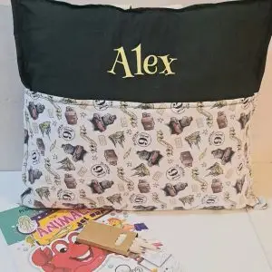 Cojin personalizado con libro