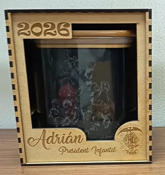 Caja Porta Cenizas Falla Adrian
