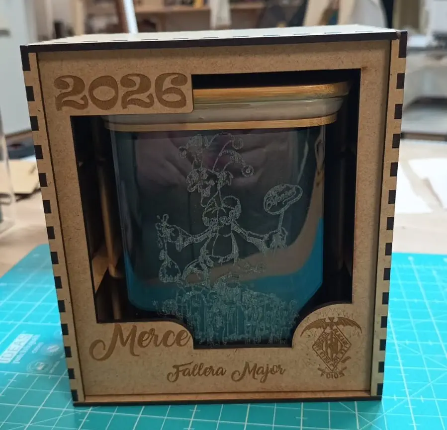 Caja Porta Cenizas Falla Merce