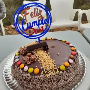 Topper de Cumpleaños Personalizado en 3D
