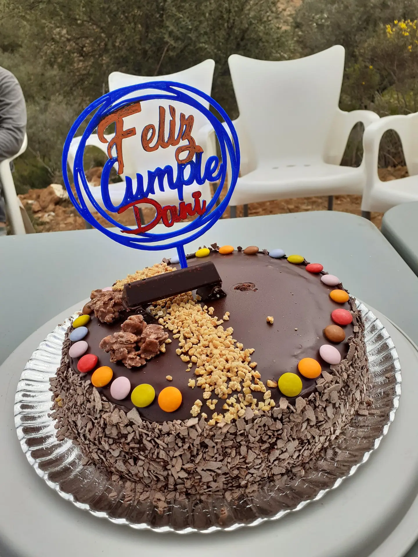 Topper de Cumpleaños Personalizado en 3D pequeño - Imagen 8