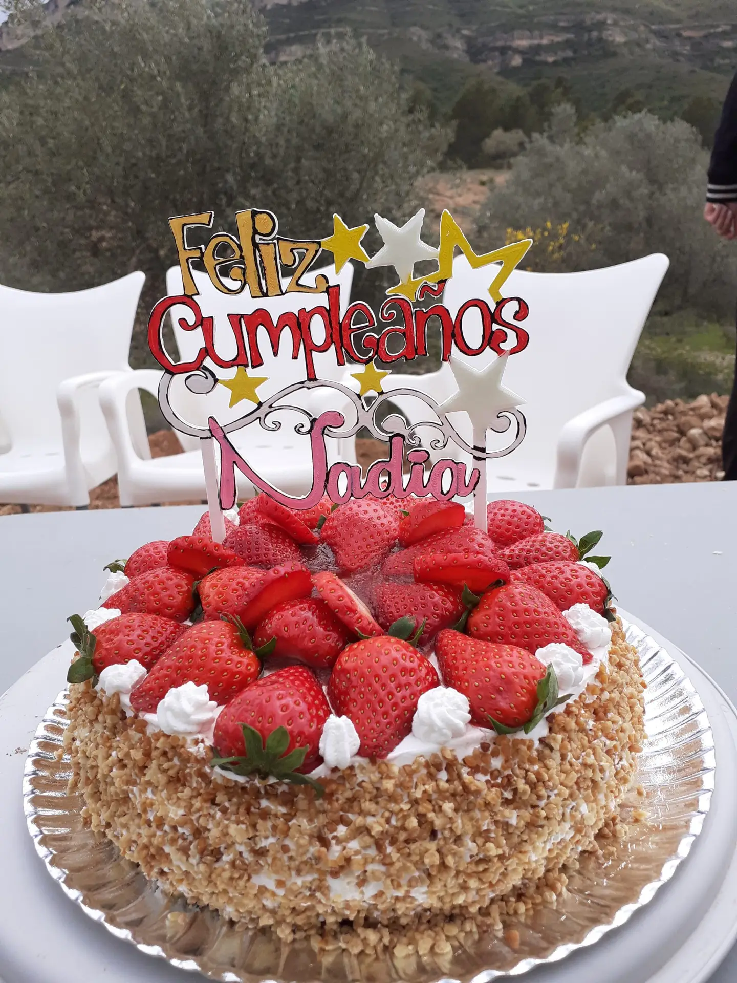 Topper de Cumpleaños Personalizado en 3D pequeño - Imagen 9