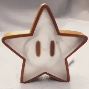 Lampara con forma de estrella 8cm