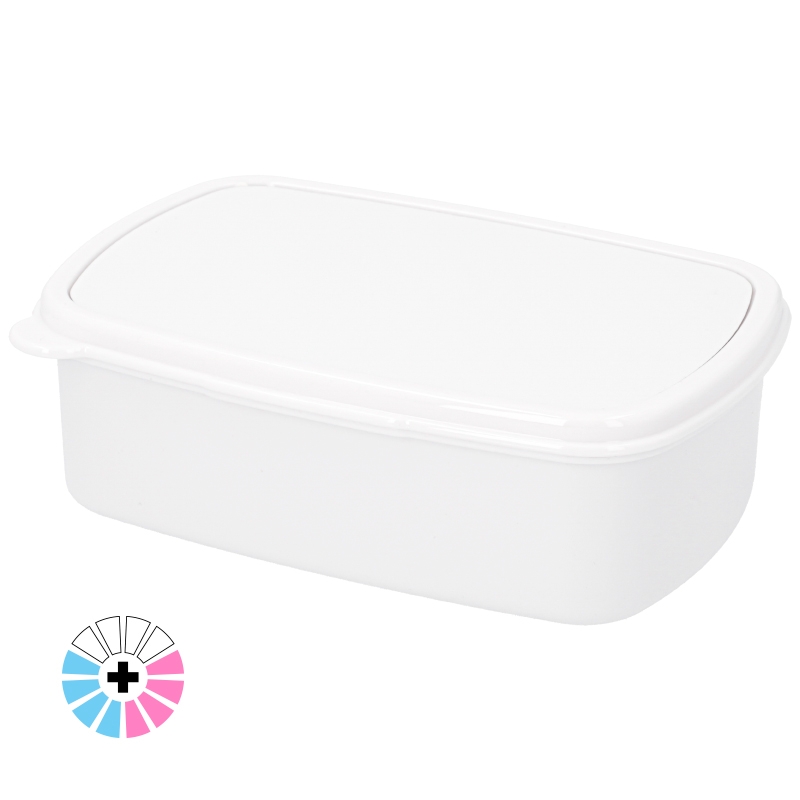 Fiambrera sublimable blanca