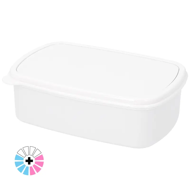 Fiambrera sublimable blanca