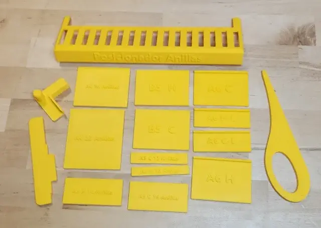 accesorios Cinch impreso 3D Amarillo