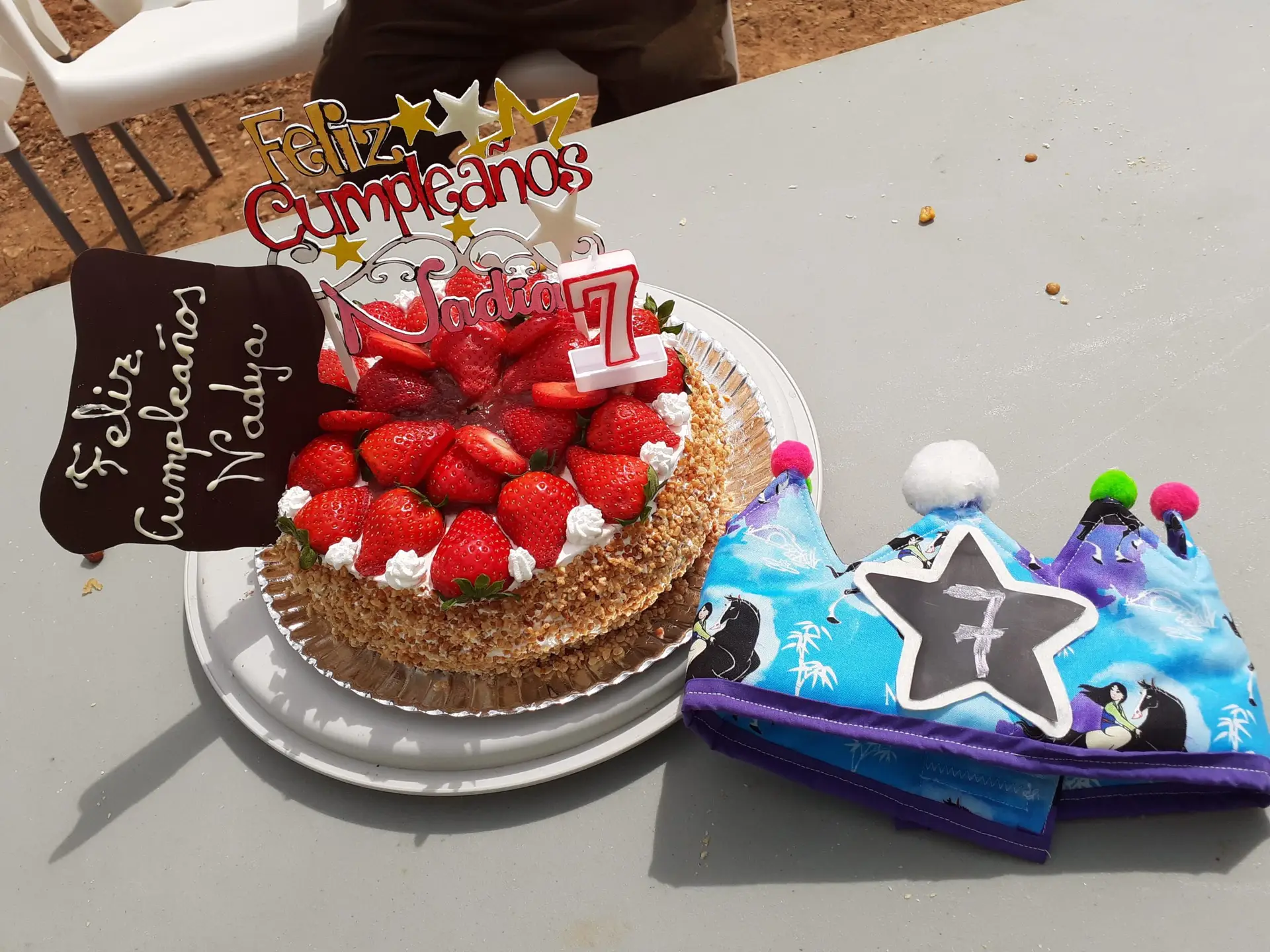 Topper de Cumpleaños Personalizado en 3D pequeño - Imagen 7