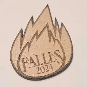 Pin fallero Flama